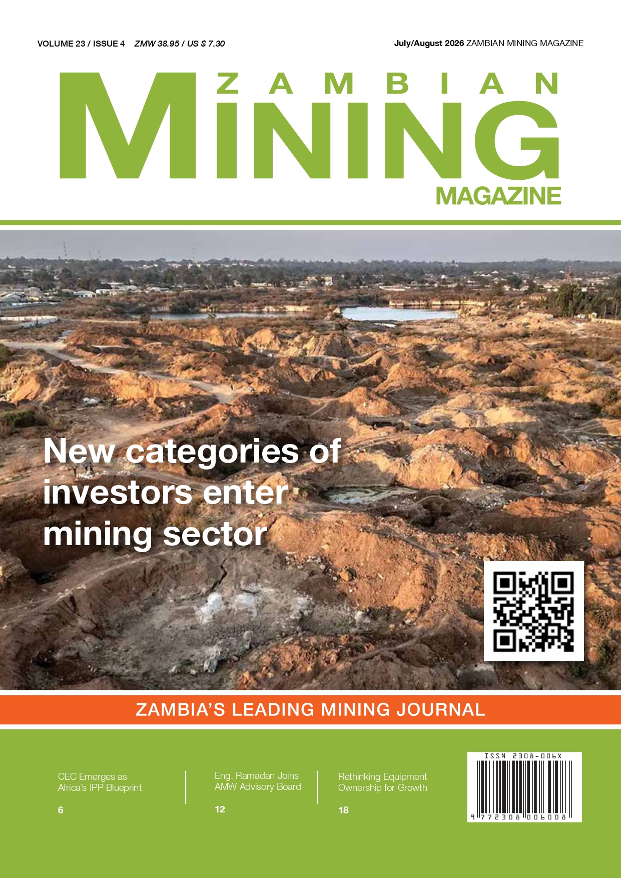 Zambian-Mining Magazine July-August 2026 Issue.